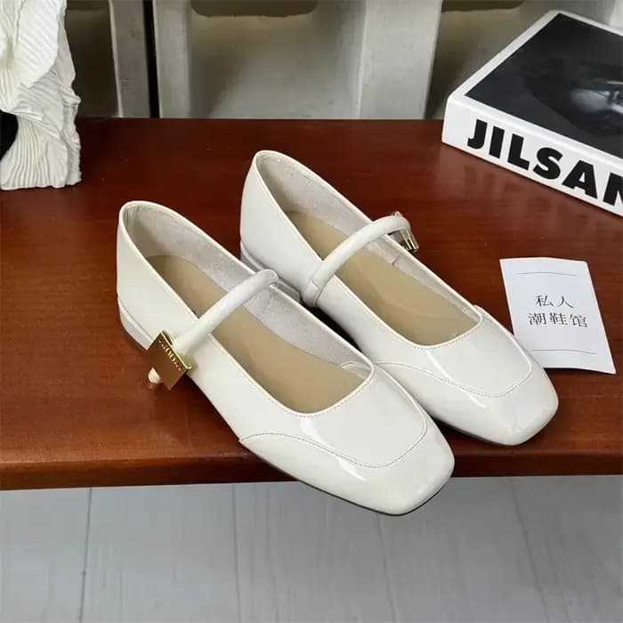 Mary Jane chaussures pour femmes mode talon moyen
