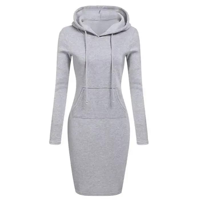 Robe à Capuche PVD pour Femme, Vêtement d'Automne