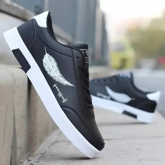 Baskets d'été en cuir pour hommes