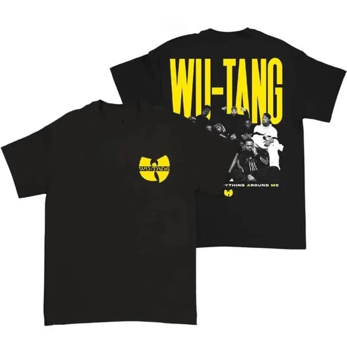 T-shirt décontracté du groupe de rap légendaire Wu-Tang Clan – Marque de luxe pour hommes et femmes – Top 2026