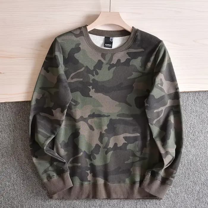 CamSolomon-Sweat à capuche décontracté à col rond pour hommes, chemise de base, printemps, nouvelle