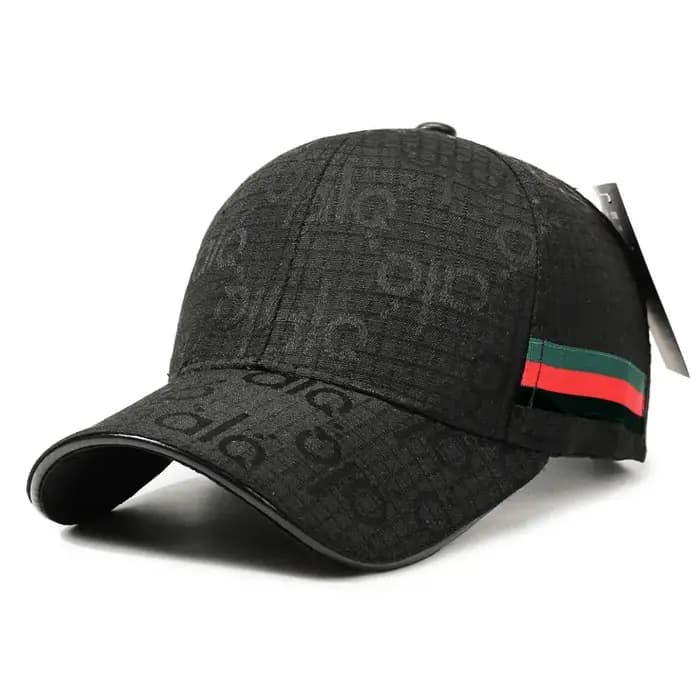 Casquette de baseball décontractée et polyvalente à visière rigide