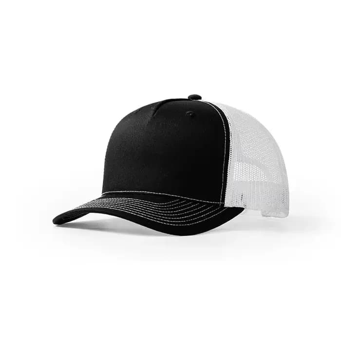 Casquette de camion en maille respirante, chapeaux de papa, bloc de couleurs, haute qualité, Logo brodé personnalisé, pare-soleil, casquette Snapback