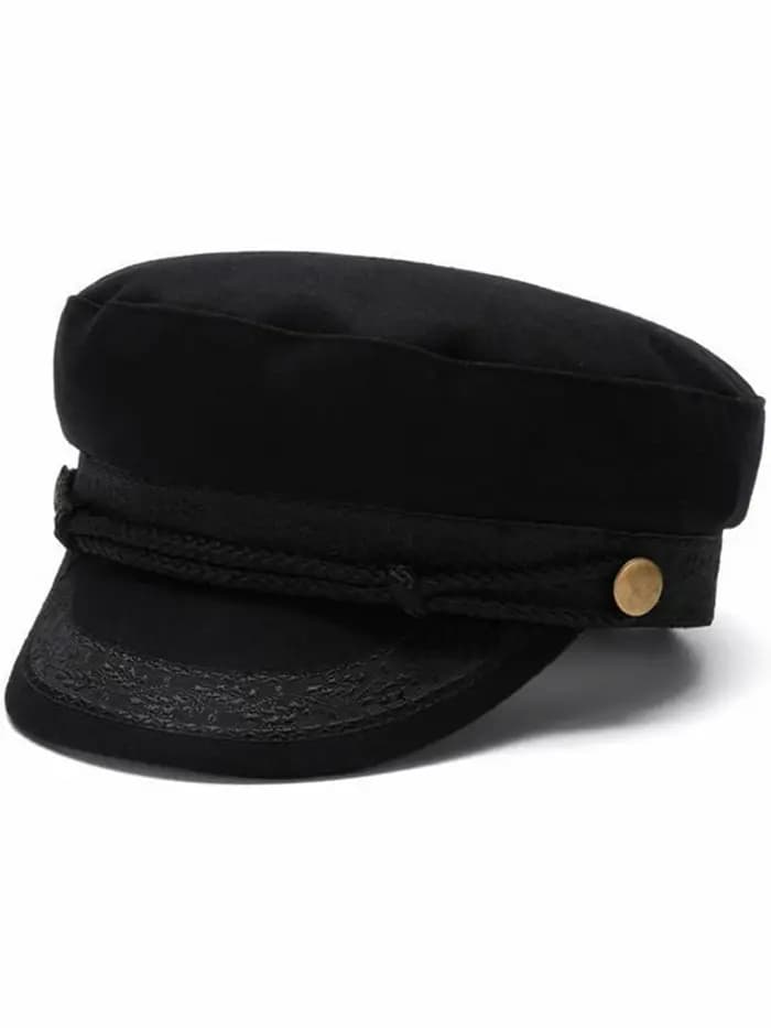 Grande tête hommes surdimensionné grand ajusté chapeau de cadet femmes laine armée