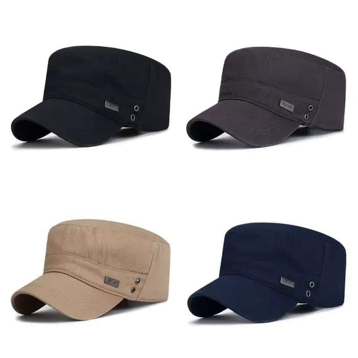 Casquette plate décontractée et simple