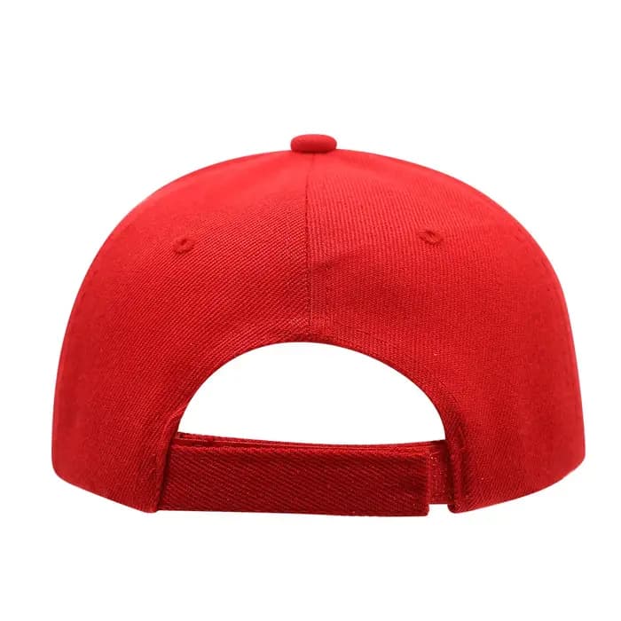 Casquette à visière 6 panneaux classique unisexe