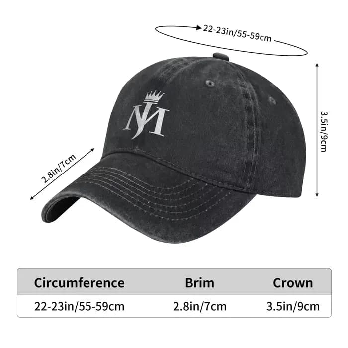 Casquette de baseball rétro ajustable pour hommes et femmes, style Michaels Jacksons MJ the Musical