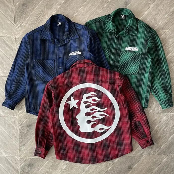 Veste chemise Veste chemise Maoni imprimée Veste à carreaux