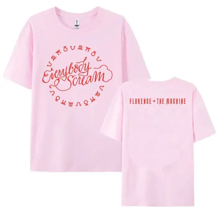 FLORENCE + la MACHINE saisons T-shirt à manches courtes coton femme
