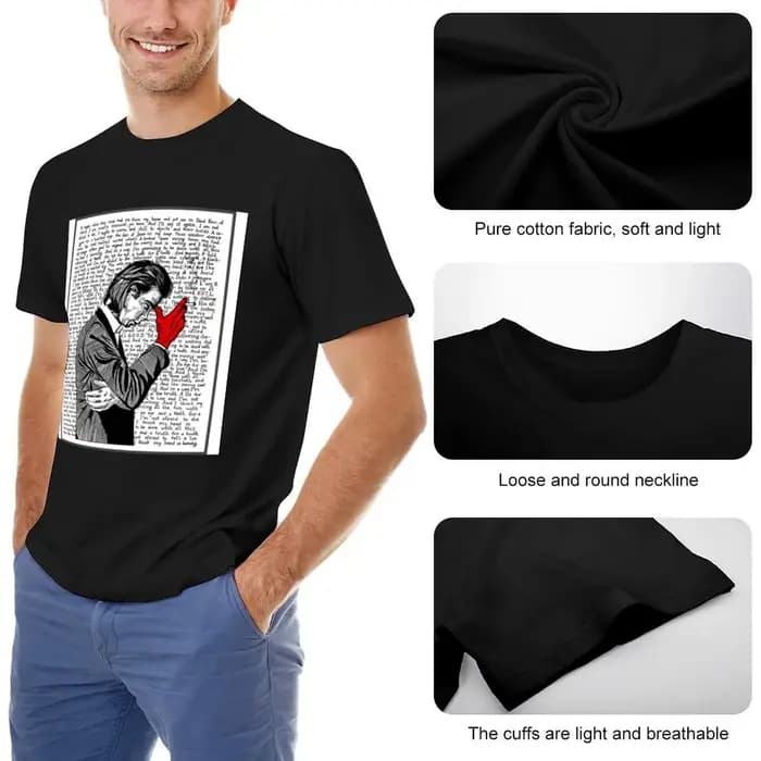 Nick Cave T-Shirt T-shirts surdimensionnés vêtements d'été chemises de mode