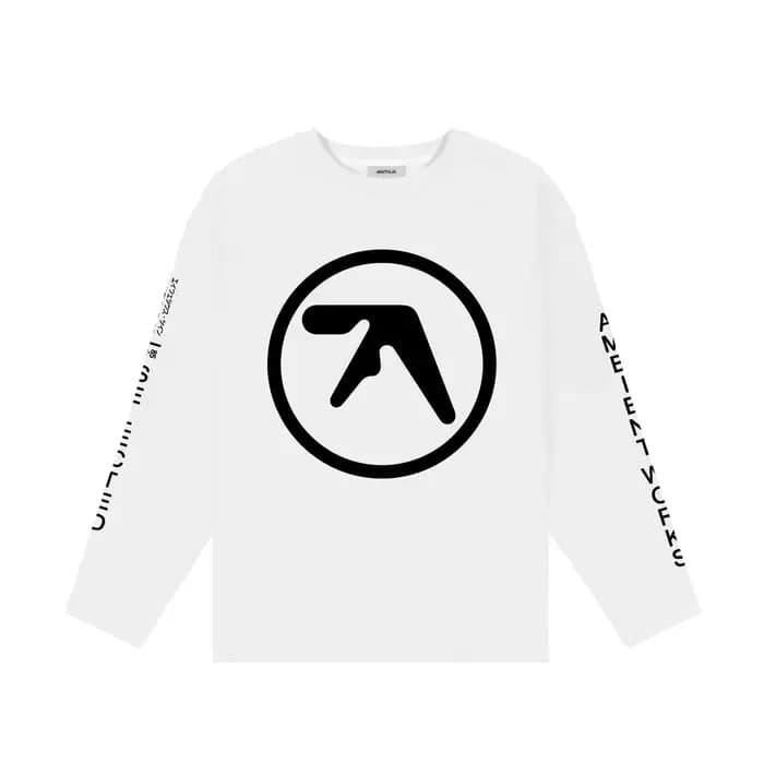 Harajuku Streetwear vêtements pour hommes Rock Aphex t-shirt graphique double surdimensionné Hip Hop Goth coréen hauts à manches longues t-shirts en coton Y2k