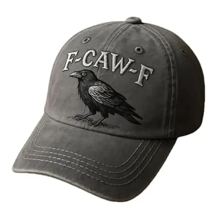 Casquette F-Caw-F, Casquette Gothique Vintage F CAW F
