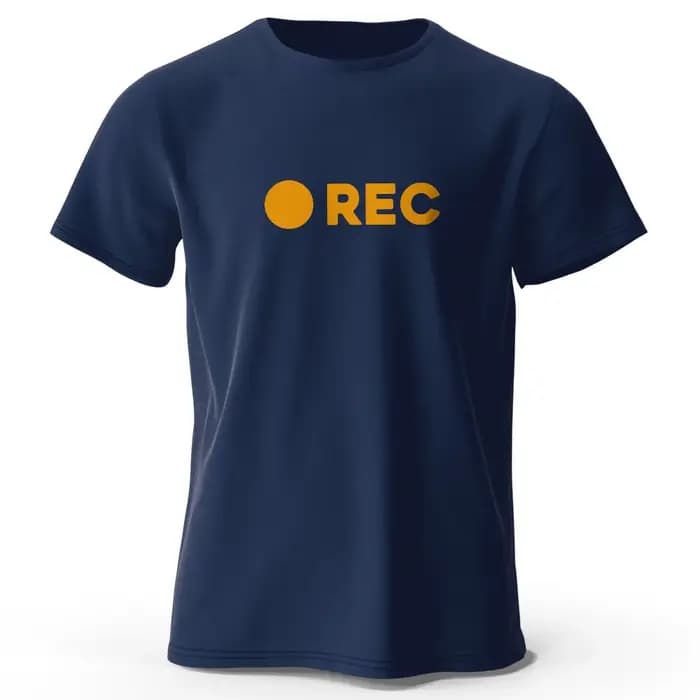 REC imprimé essentiel garde-robe 100% coton T-Shirt