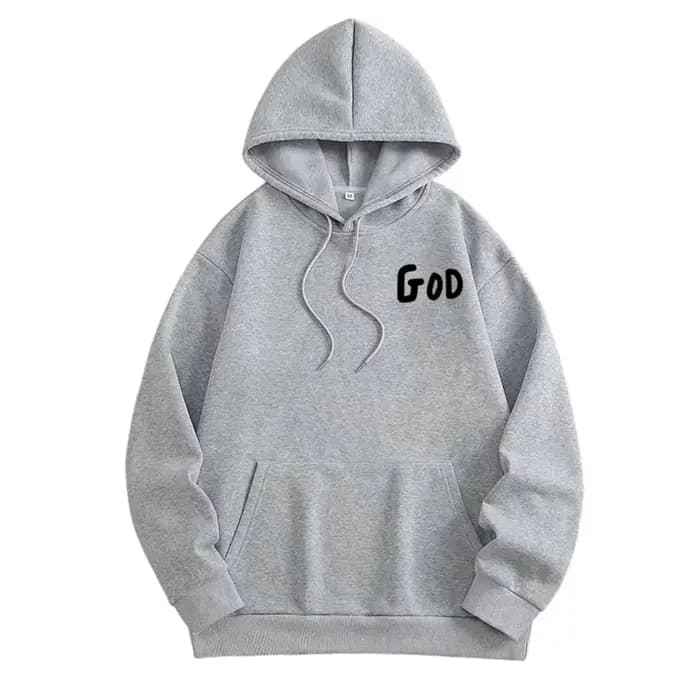 Nouveau Hoodie Imprimé Chrétien pour Hommes 2026 – Qualité Supérieure