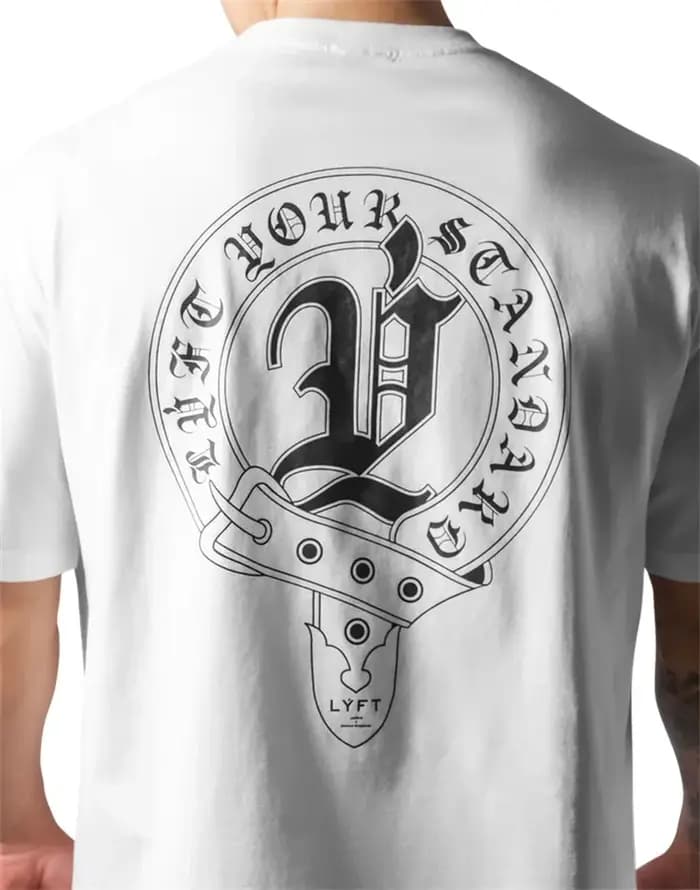 CircFT-T-Shirt à Manches Courtes en Coton pour Homme