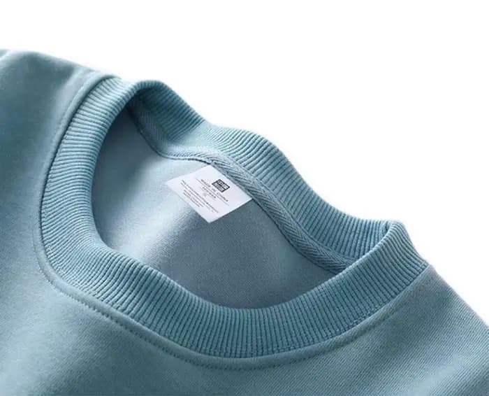Sweat-shirt unisexe décontracté à épaules tombantes