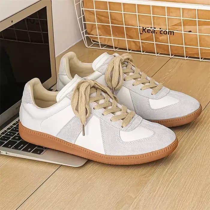 Margiela tendance décontracté hommes femmes chaussures baskets polyvalentes formateurs à semelles souples anti-dérapant Lasure Streetwear