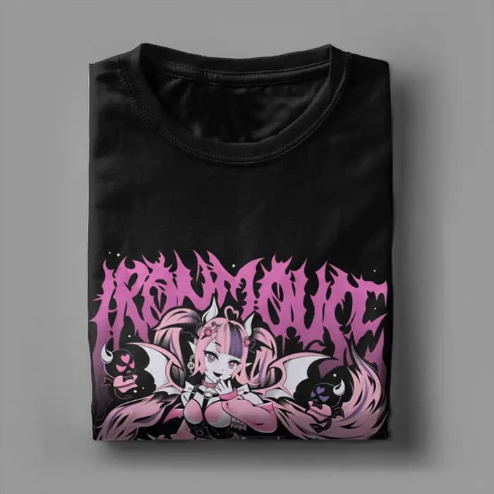 Ironmouse – t-shirt tendance à imprimé Anime pour hommes