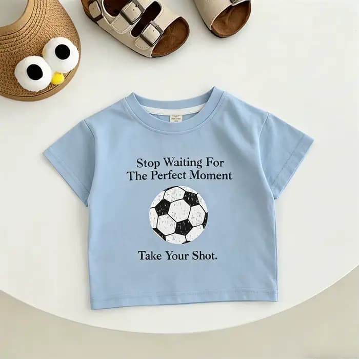 T-shirt imprimé basketball pour garçons