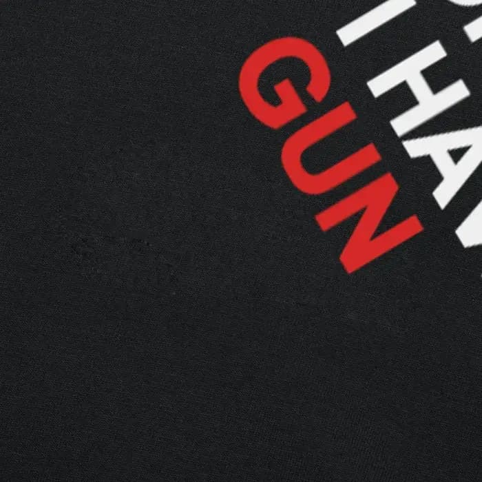 Je suis schizofréen et j'ai un pistolet t-shirt drôle graphique streetwear coton unisexe été à manches courtes T-shirts taille ue