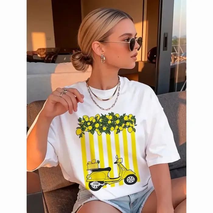 T-shirt graphique Lemon Scooter