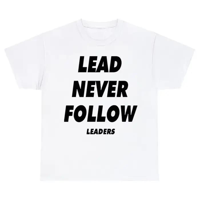 T-shirt manches courtes homme, streetwear, vintage, en coton, décontracté, Chief Keef Lead Never Fol