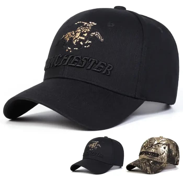 Casquette de Baseball unisexe Winchester avec lettres brodées