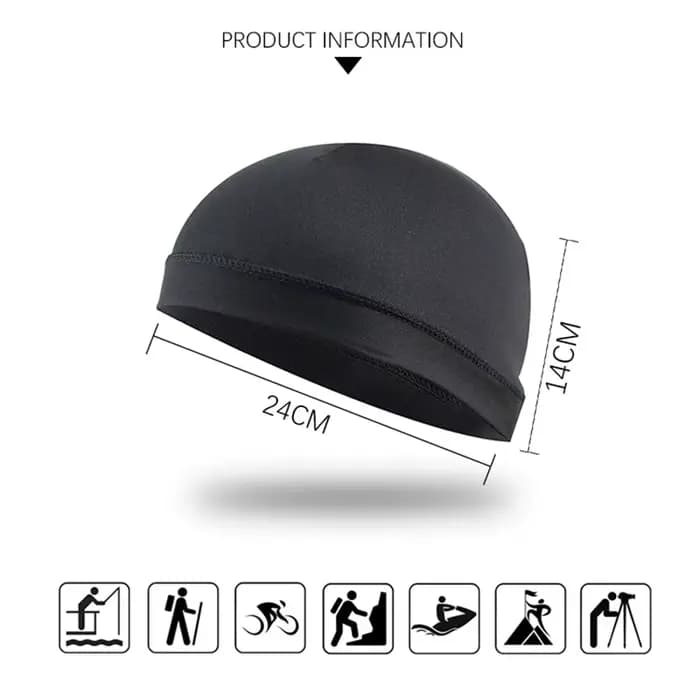 Casquette de cyclisme à séchage rapide