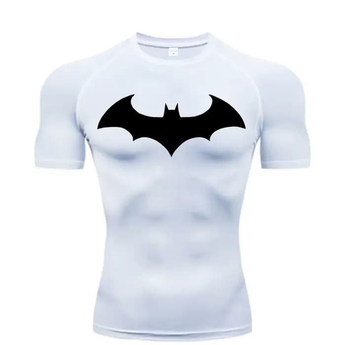 Chemises de Compression graphiques chauve-souris pour hommes