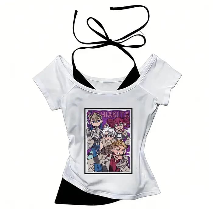 Gachiakuta t-shirt streetwear esthétique pour femme