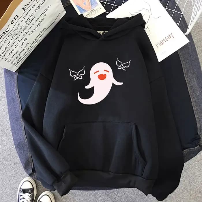 Sweat-shirt à capuche unisexe, Streetwear, Genshin Impact, pull-over Hu Tao, Anime graphique, vêteme