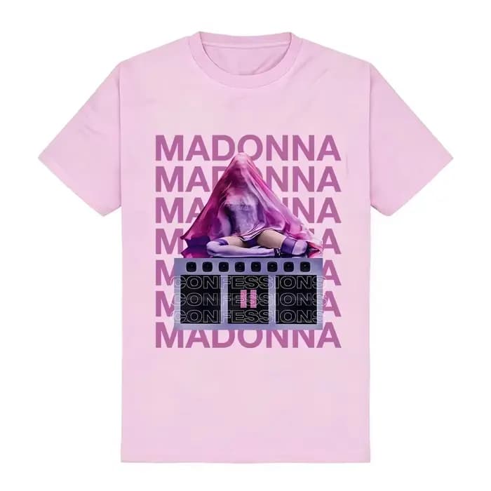 T-shirt unisexe Urban Fashion Madonnaa CONFESSIONS II