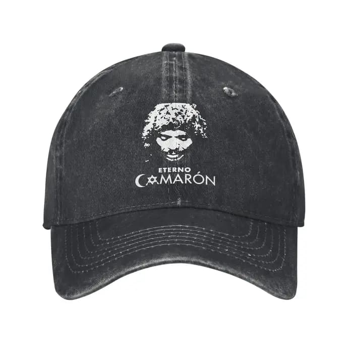 Camarons De La Isla chanteur Flamenco casquette De Baseball décontracté en détresse Denim île crevet
