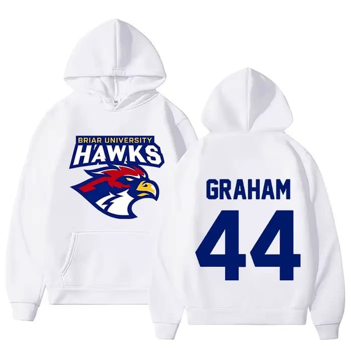 Sweat-shirts à capuche unisexes Off Campus Briar University Hockey