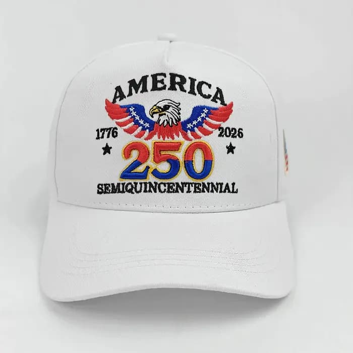 Casquette de baseball brodée Aigle 250e Anniversaire, style rétro décontracté, chapeau bob rigide, p
