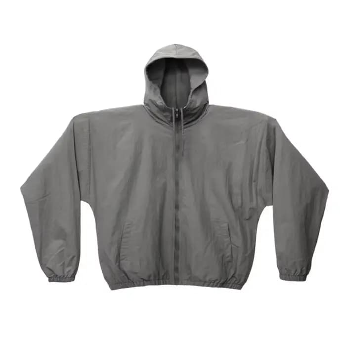 Manteau coupe-vent à capuche Style Kanye West pour hommes