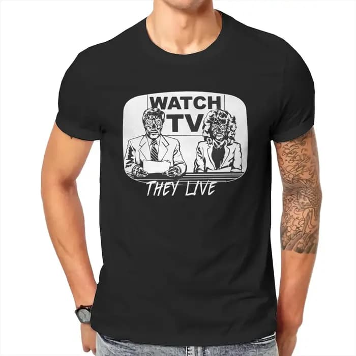 T-shirt graphique vintage pour hommes