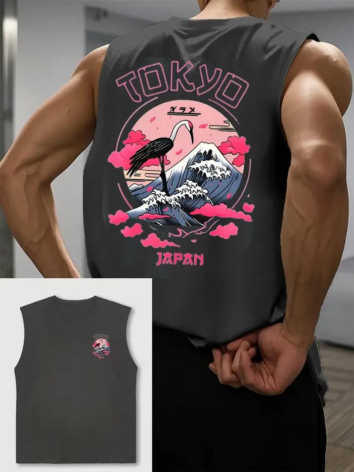 T-shirt sans manches pour homme