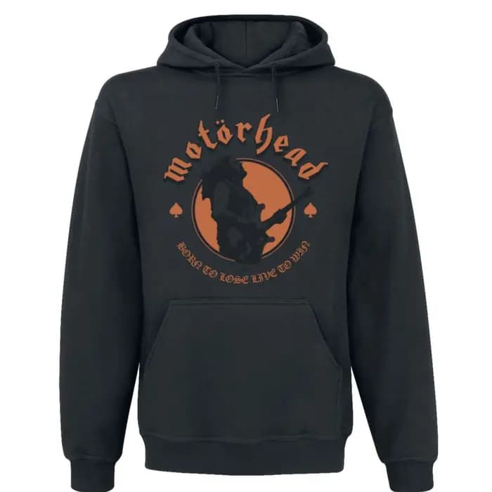 Sweat à capuche Y2k Motörhead avec imprimé de groupe