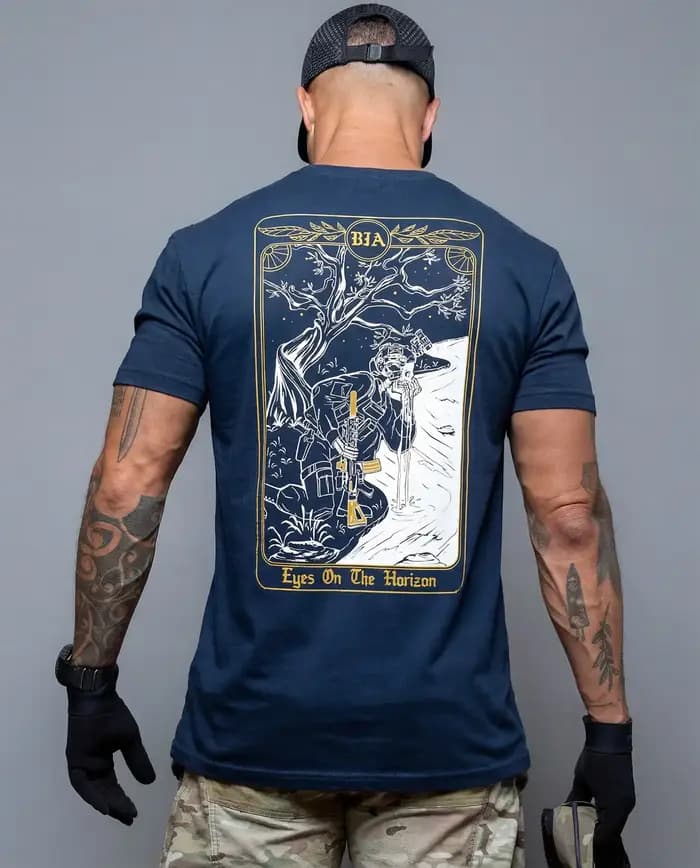 New Eyes on The Horizon _ T-Shirt - Convient pour les vêtements de sport en pur coton