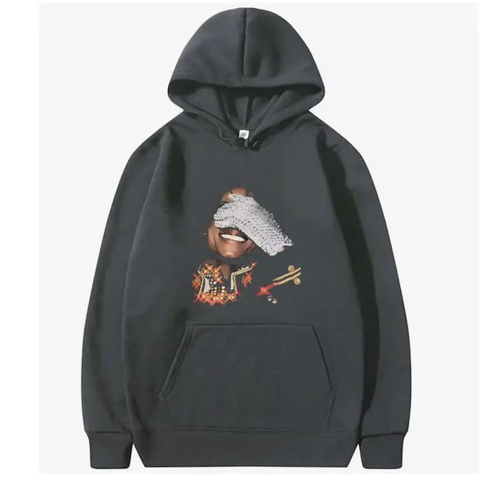 Sweat à capuche avec motif de visage de Michael Jackson