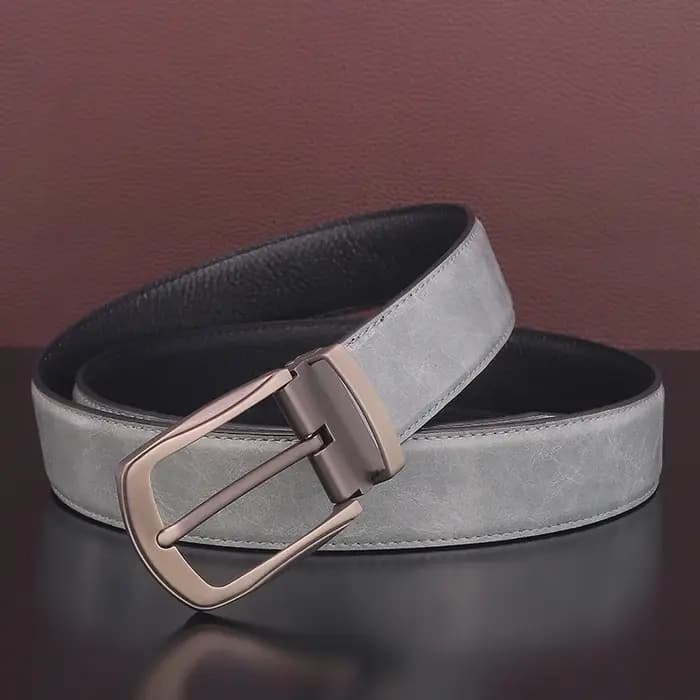 Ceintures en cuir véritable pour hommes