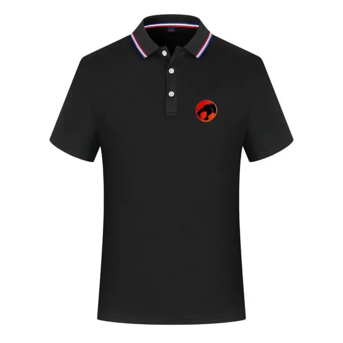 Polo à manches courtes avec logo Thundercats pour hommes