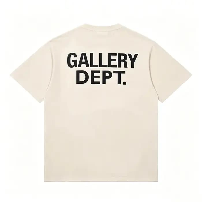 Gallery Dept. T-shirt à manches courtes en pur coton imprimé lettres