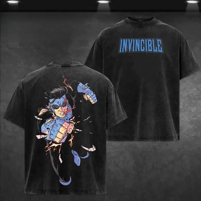 Conquête Invincible T-shirt imprimé pour hommes et femmes