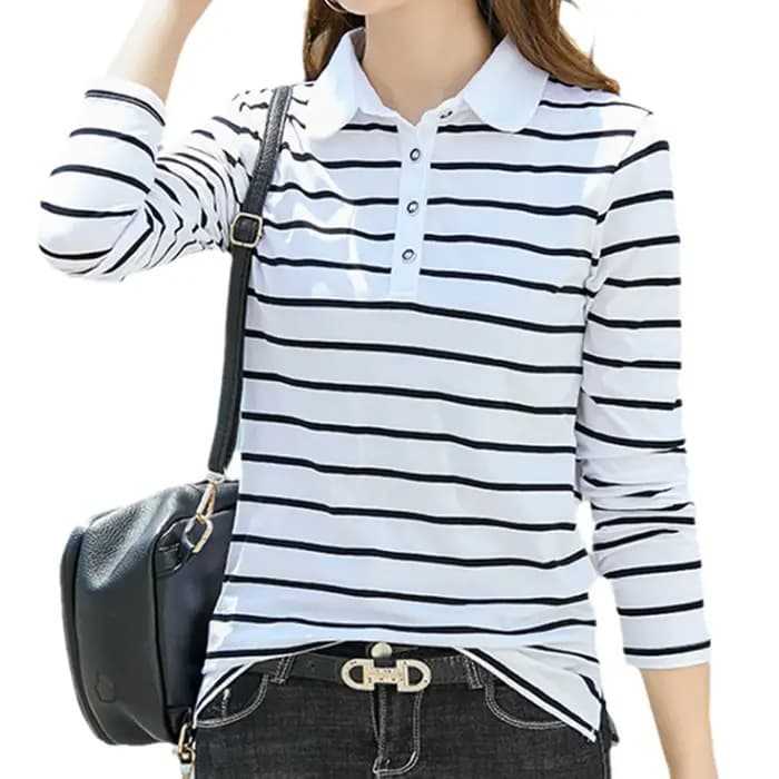 T-shirt rayé Flip UR pour femme