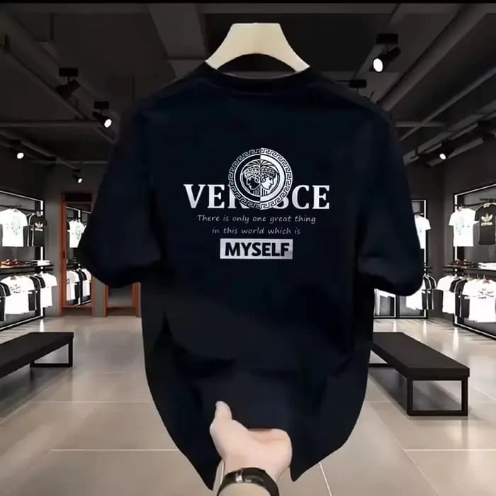 T-shirt imprimé tendance 2026 – Luxe léger haut de gamme en soie et coton pour hommes et femmes – Chemises