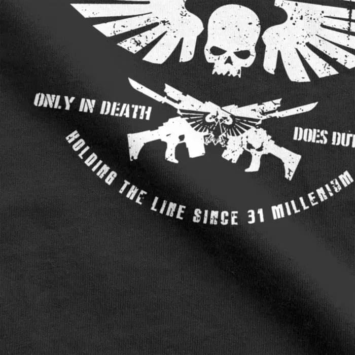 T-shirt ras du cou humoristique en coton pour homme