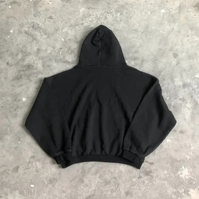 SAINT OF MICHAEL mode 1:1 KANYE WEST Streetwear sweat DONDA imprimé velours décontracté ample surdimensionné hauts à capuche pour hommes