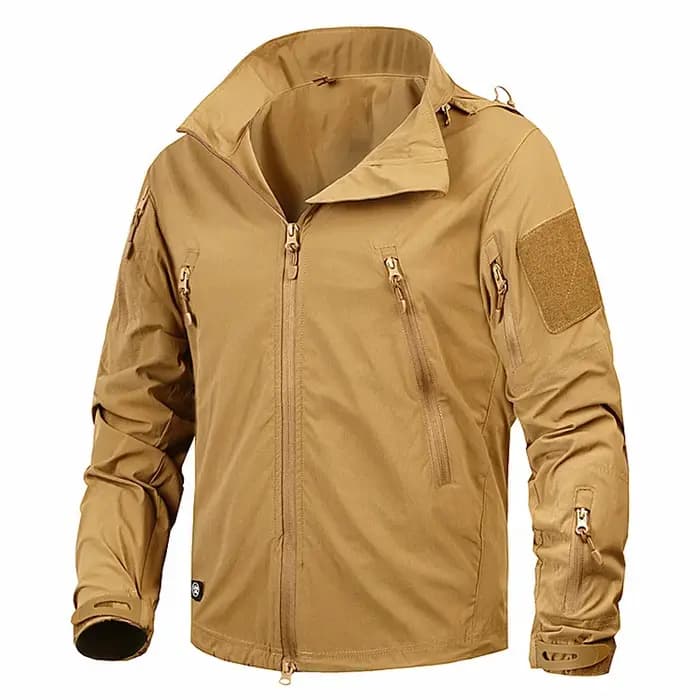 Mege-Veste en nylon respirant pour hommes